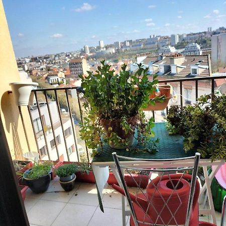 Balcon Surplombant Le Sud De Paris Arcueil Exterior foto