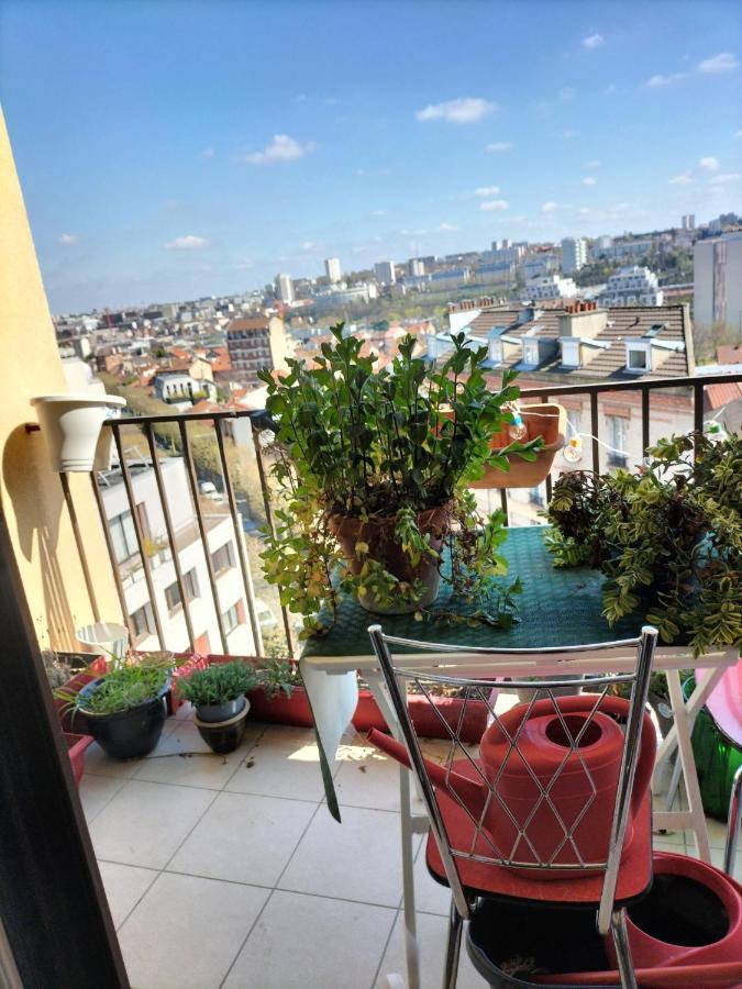 Balcon Surplombant Le Sud De Paris Arcueil Exterior foto